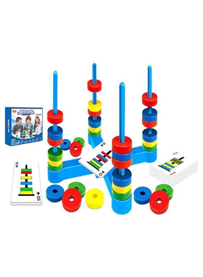 SnuzzleMart Magnetic Suspension Rings Matching Game for 4 Kids - Image 1
